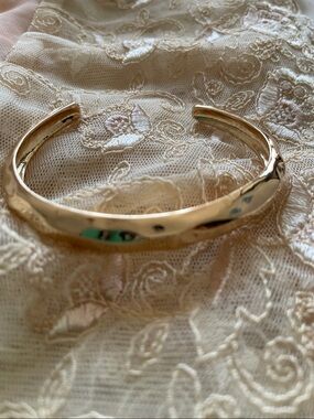 Minimal Gold Open Cuff Bracelet - NWOT